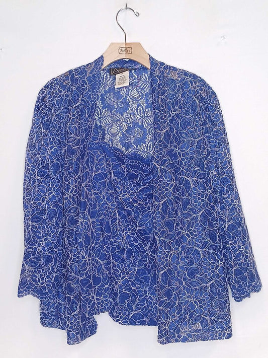 Alex Evenings Top + Cardigan