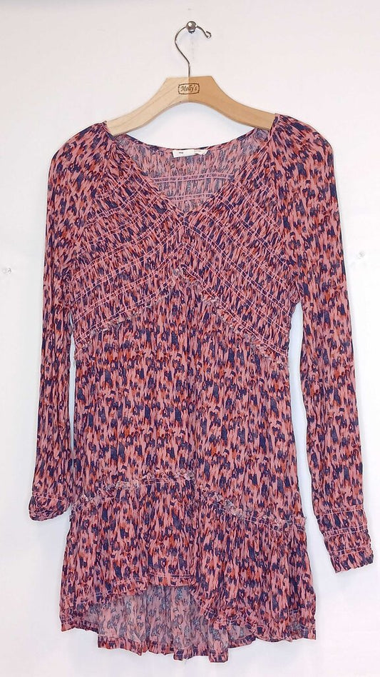 Beach Lunch Lounge Long Sleeve Blouse