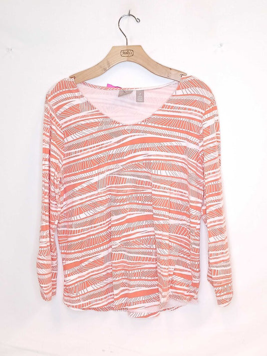 Chicos 3/4 Sleeve Shirt