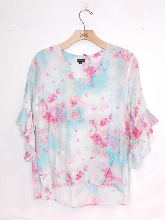 Coco + Carmen Watercolor Style Blouse