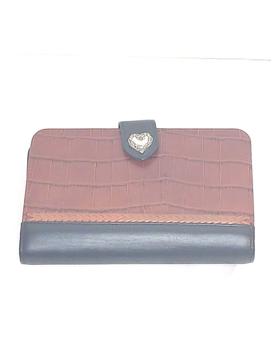 Brighton Clasp Wallet W Note Pad Space