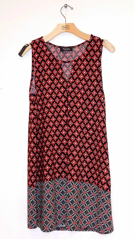 Papillion Long Sleeveless Top
