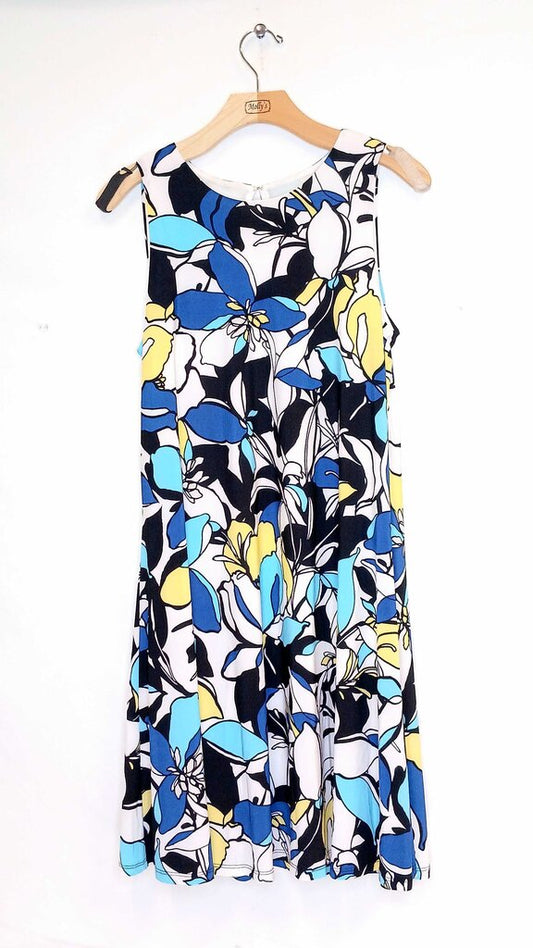AK Sleeveless Floral Dress