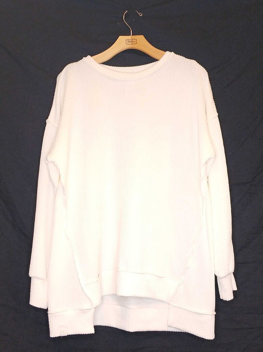 Simply Southern Long Sleeve Ribbed Sweater