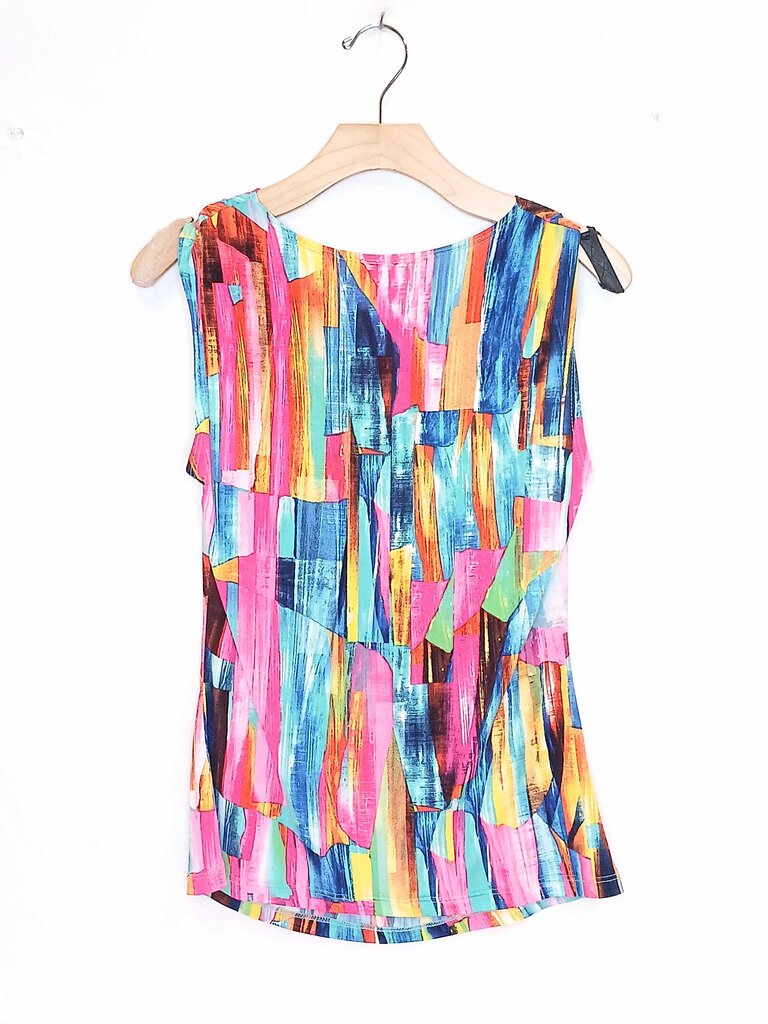 Jenny &Marlis Sleeveless Crowl Neck top