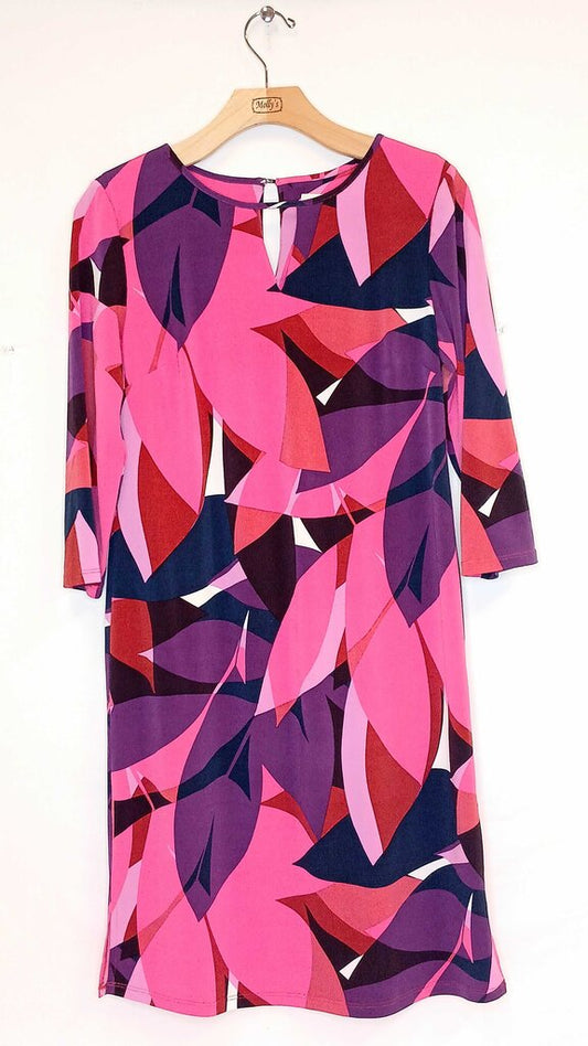 Chicos Long Sleeve Short Dress