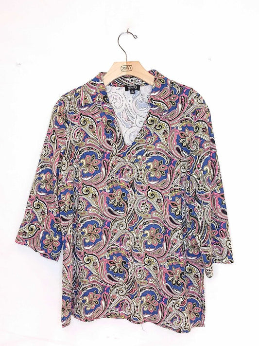 Jones New York Long Sleeve Long Top