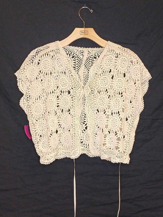 All Brand Short Knit Button Up Cardigan