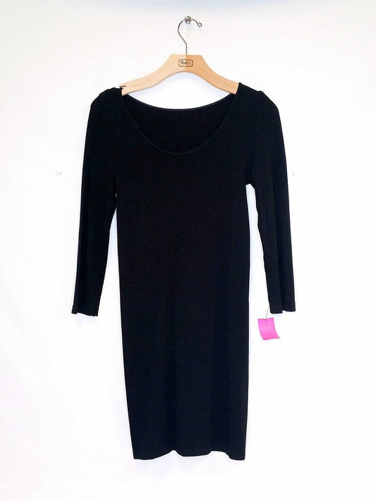 M. Rena Long Sleeve Simple Dress