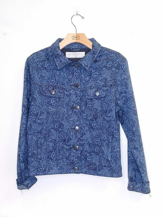 Lola Jeans Long Sleeve Button Up Jacket