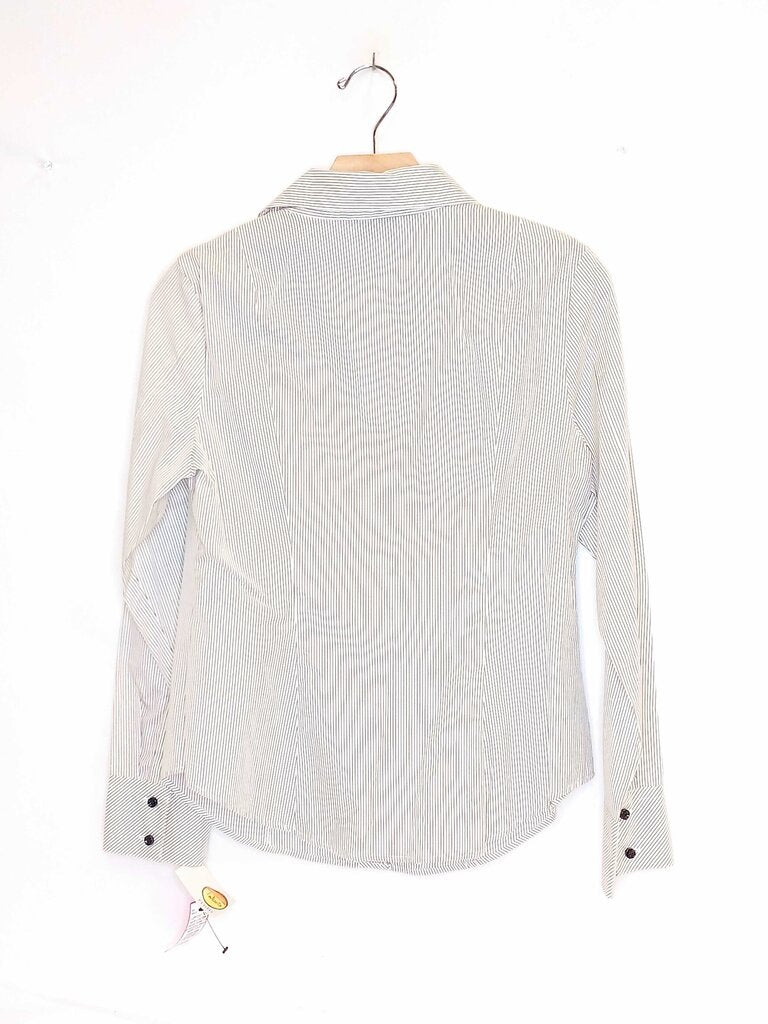 Talbots Long Sleeve Vertical Striped Top