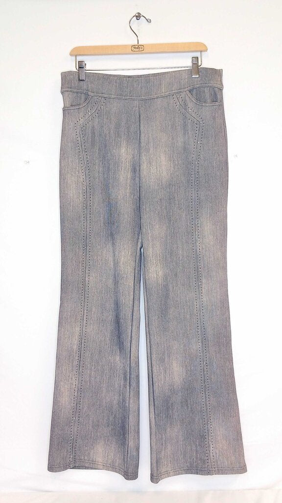 Damee Pants Decorative Side Seam Stitch