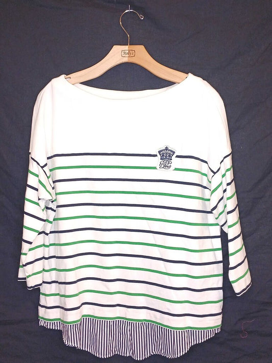 Ralph Lauren Stripped Long Sleeve Top