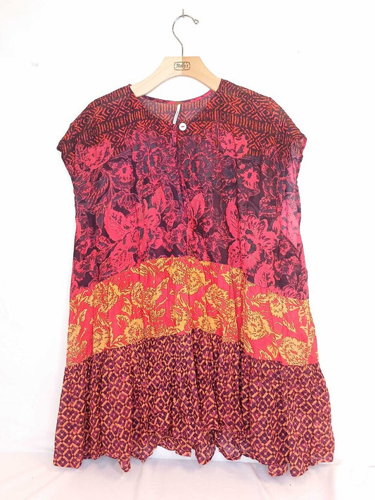 Free People Multi Patterned Dress