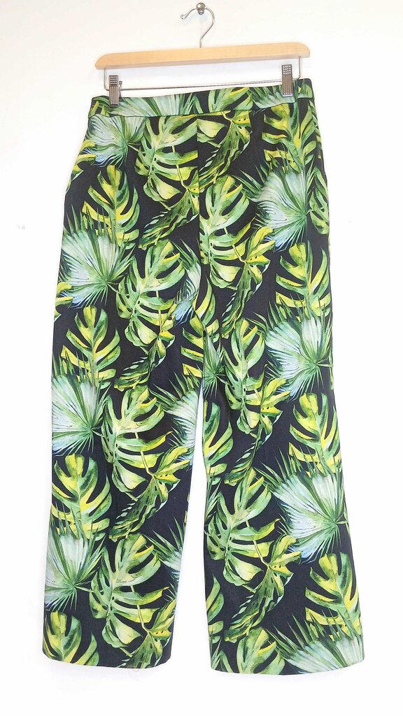 Joseph Ribkoff Monstera Leaf Print Pants