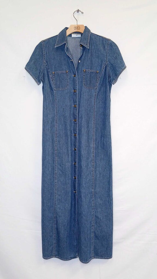 Liz Claiborne Button Down Jean Dress