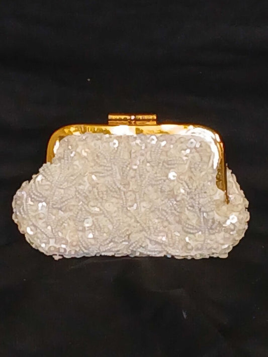 Bel Beaded + Sequined Coin Purse