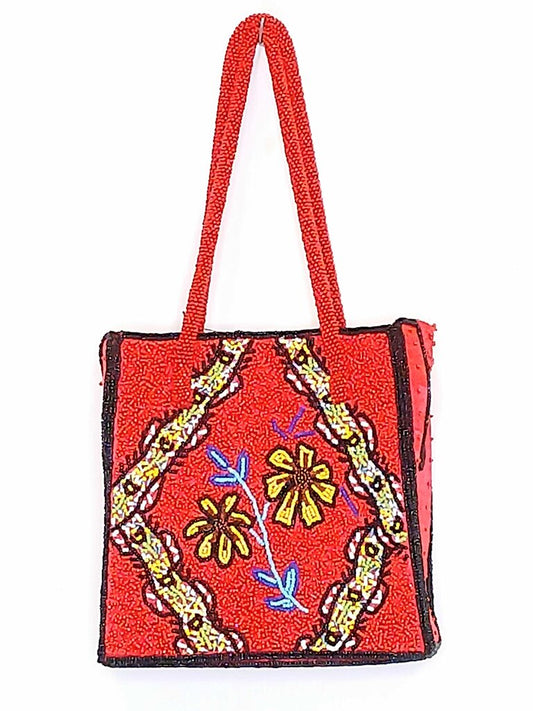 Barse Beaded Purse W Mosaic Design