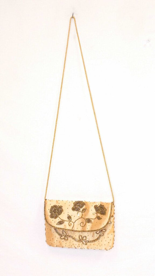 Valerie Stevens Flower Patterned Beaded Purse