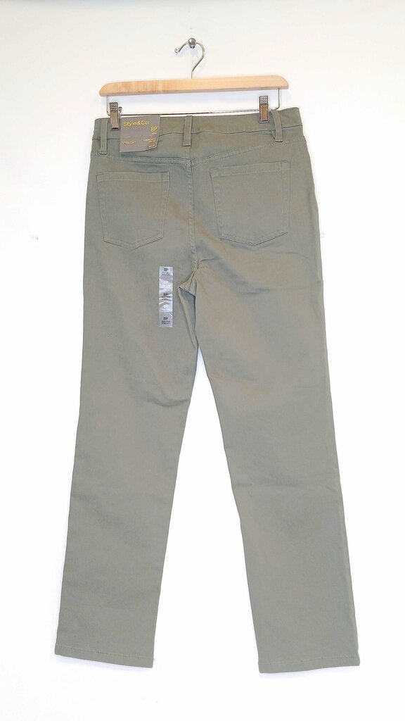 Style & Co Straight Leg High Rise Jeans