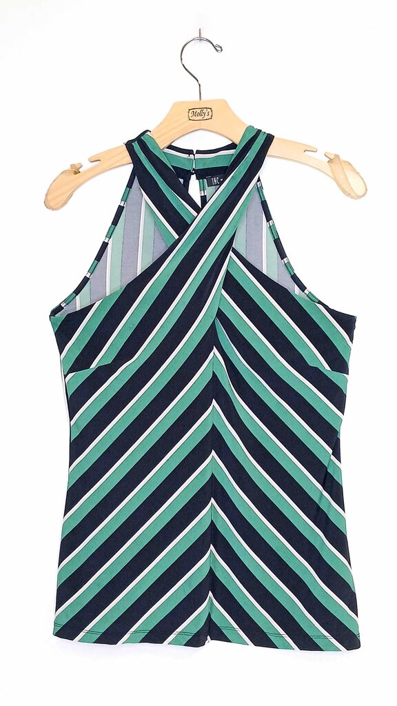Inc Sleeveless Striped Top