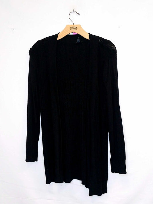 Talbots Open Long Cardigan