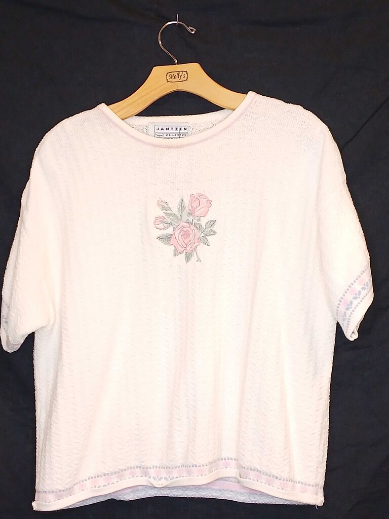 Jantzen Vintage Embroidered Top