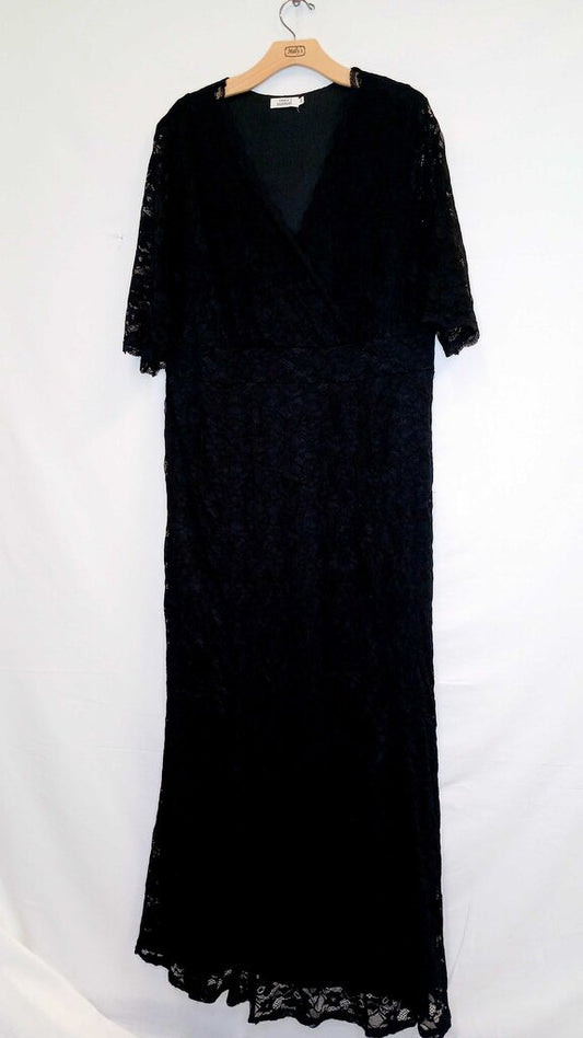 Pinup Fashion Full Length Lace Dress