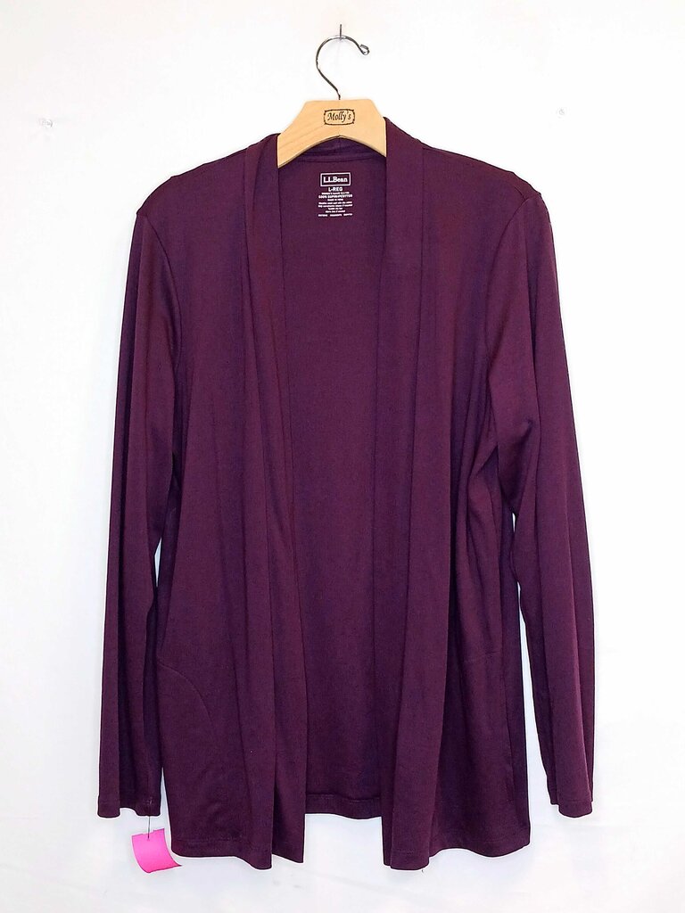 LL Bean Long Sleeve Cardigan W Pockets