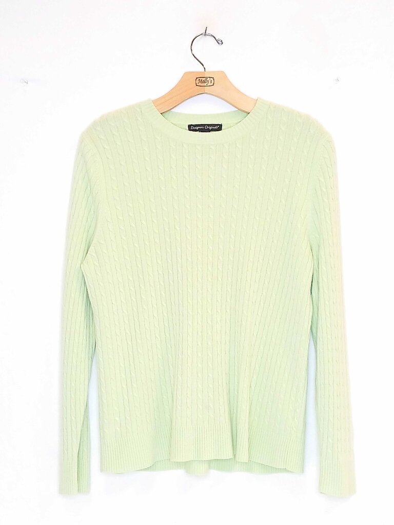 Designers Originals Long Sleeve Cable Knit Sweater