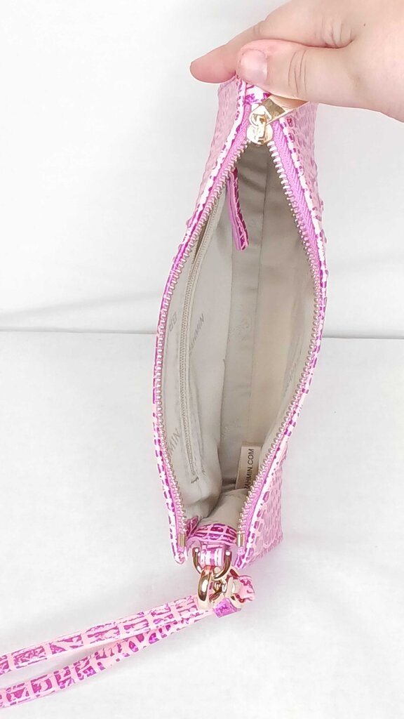 Brahmin Croc Embassed Wristlet