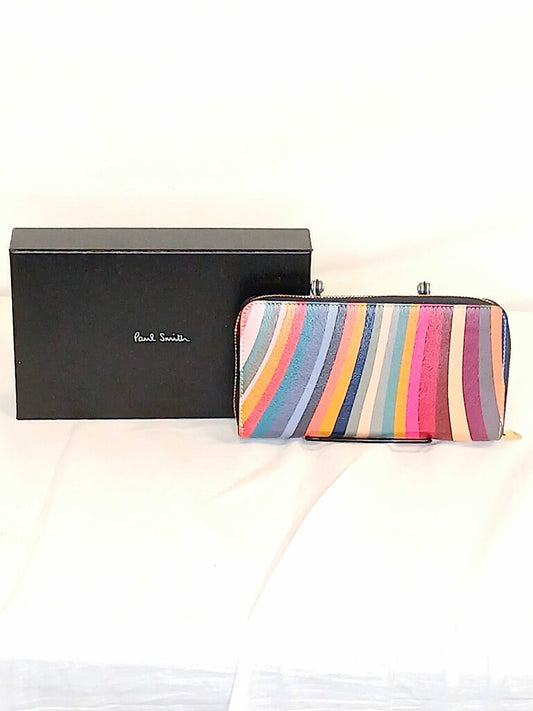 Paul Smith Continental Striped Wallet