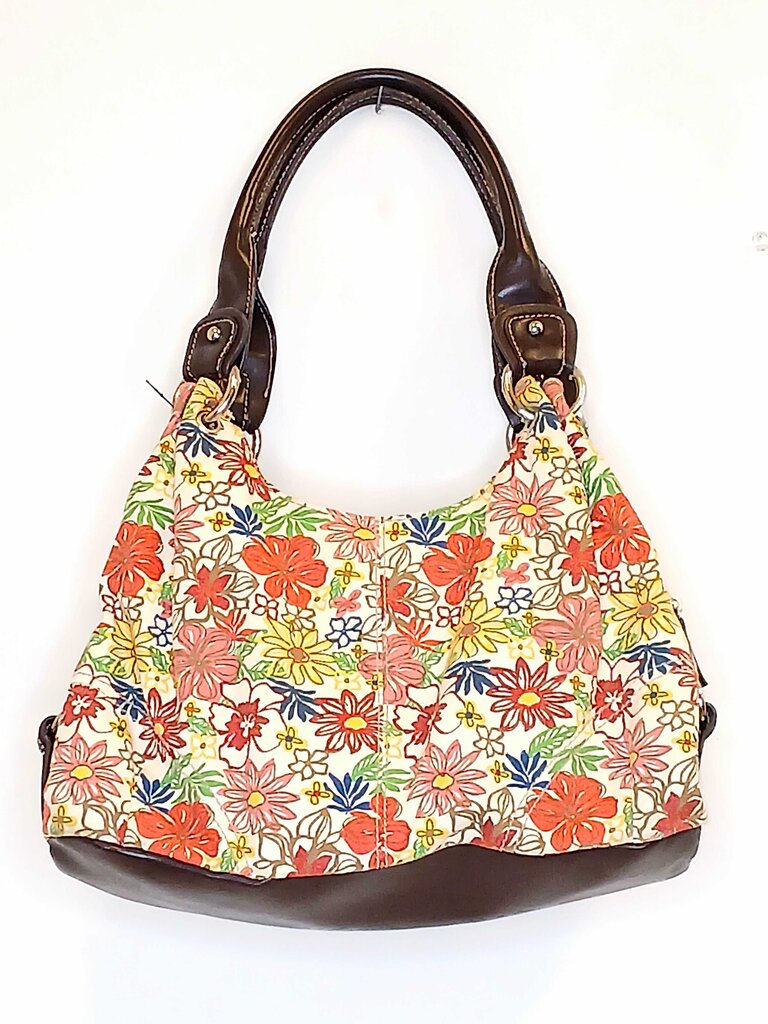 St Johns Bay Floral Canvas Purse