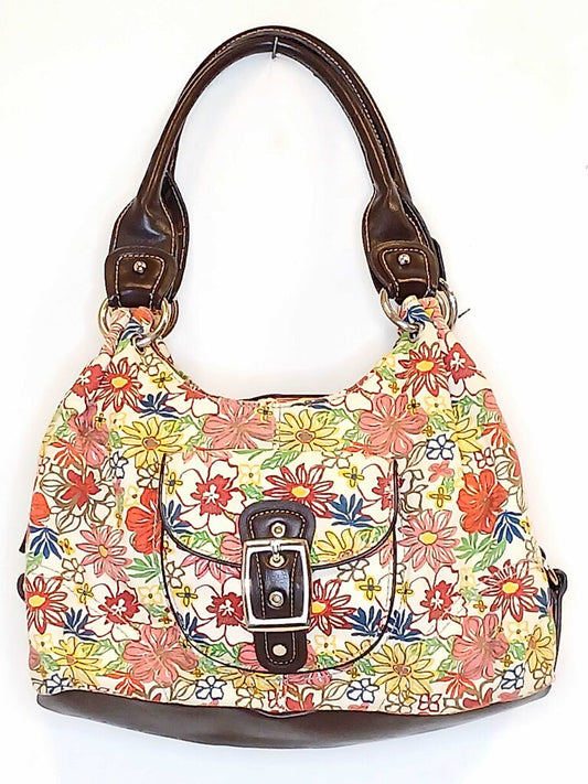 St Johns Bay Floral Canvas Purse