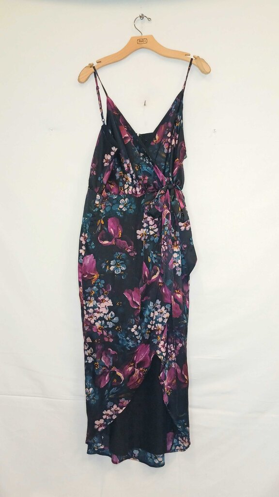 Express Long Sleeveless Floral Dress