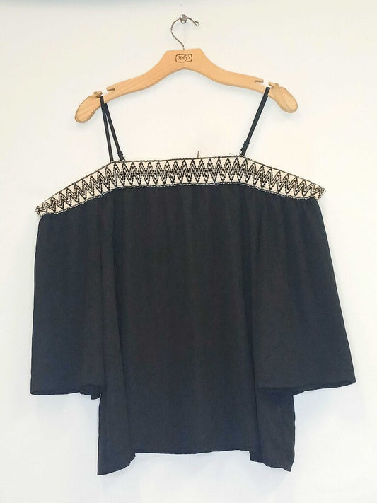 All Brand Cold Shoulder Top