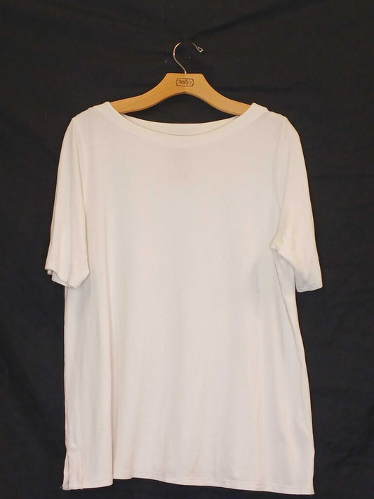 Short Sleeve Ribbed Top