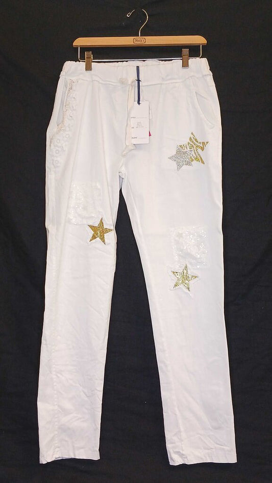 Sequine Star Sparkle Pants
