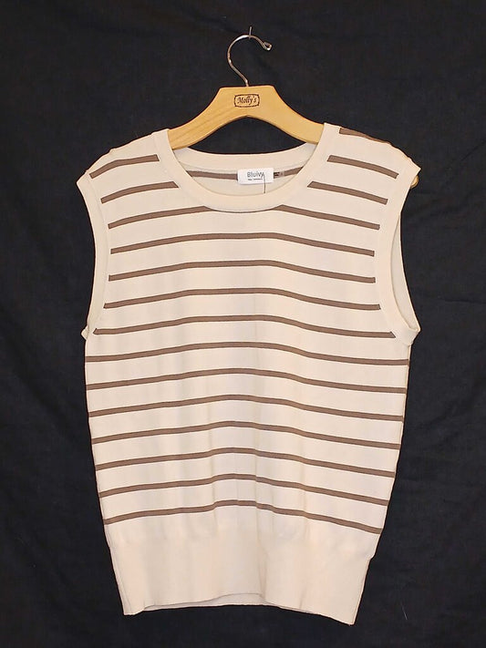 Blu Ivy Striped Sleeveless Top
