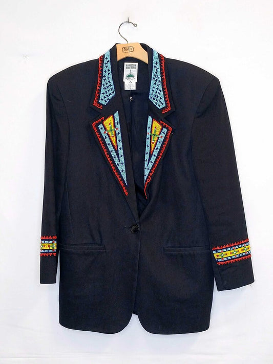 Hairston Roberson Vintage Beaded Blazer