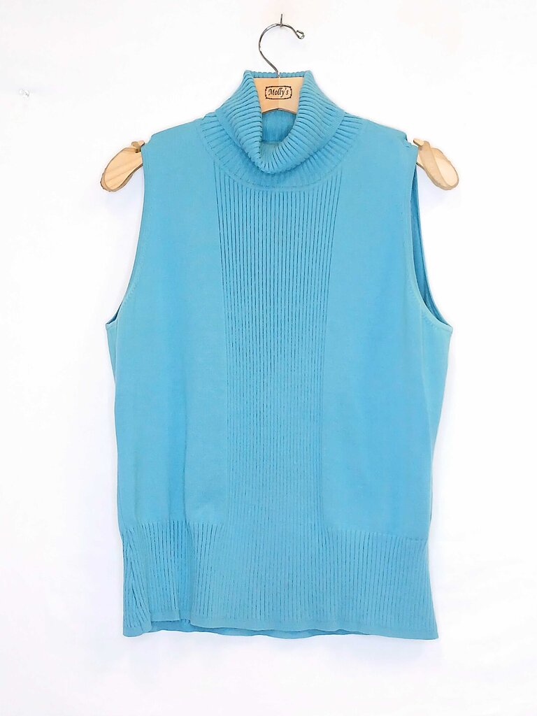 Worth Sleeveless Turtleneck Top
