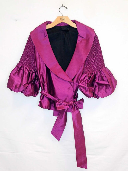 Shani Silk Jacket and Skirt Set