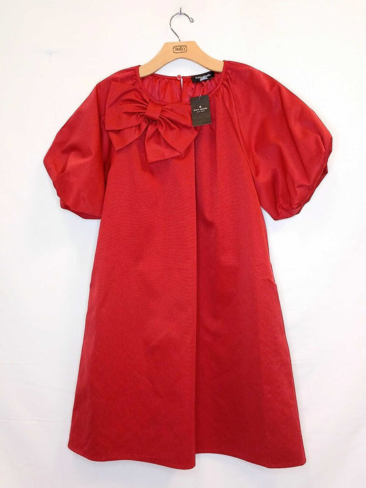 Kate Spade Short Sleeve Short Bow Dress