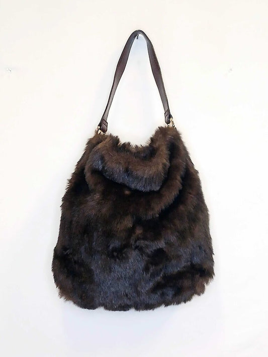 Bath & Bodyworks Faux Fur Bag