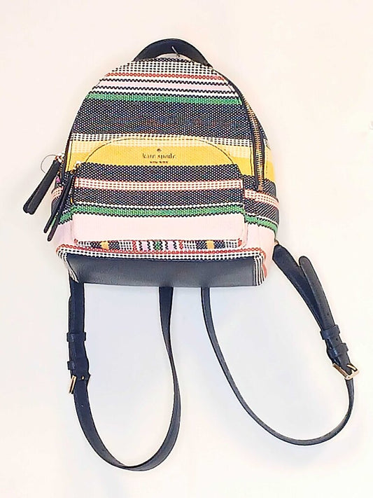 Kate Spade Stripped Mini Backpack