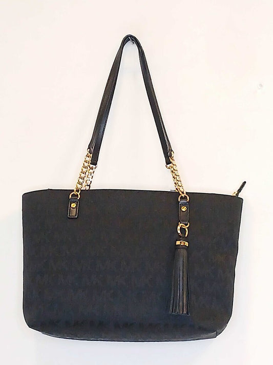 Michael Kors MK Patterned Tote Bag