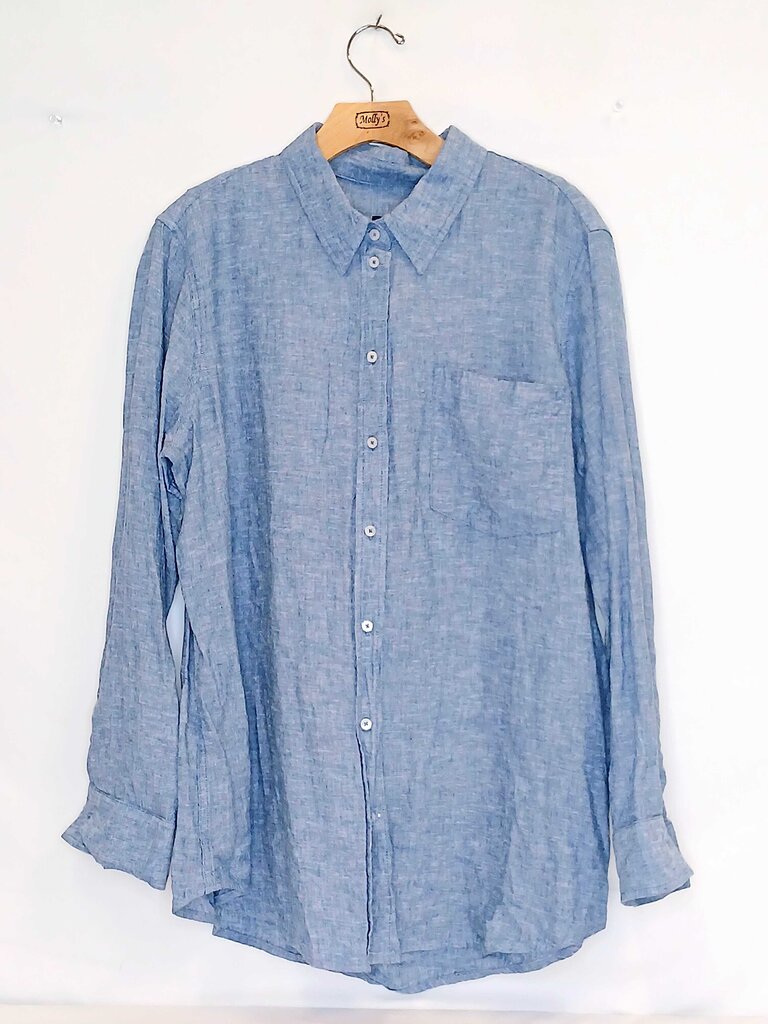 Gap Long Sleeve Button Up Top