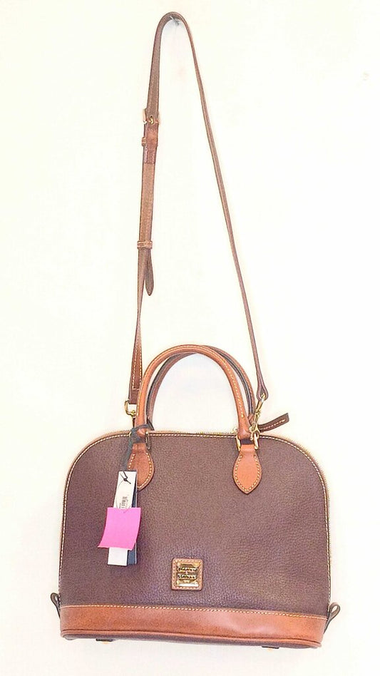 Dooney & Bourke Zip Up Satchel Purse