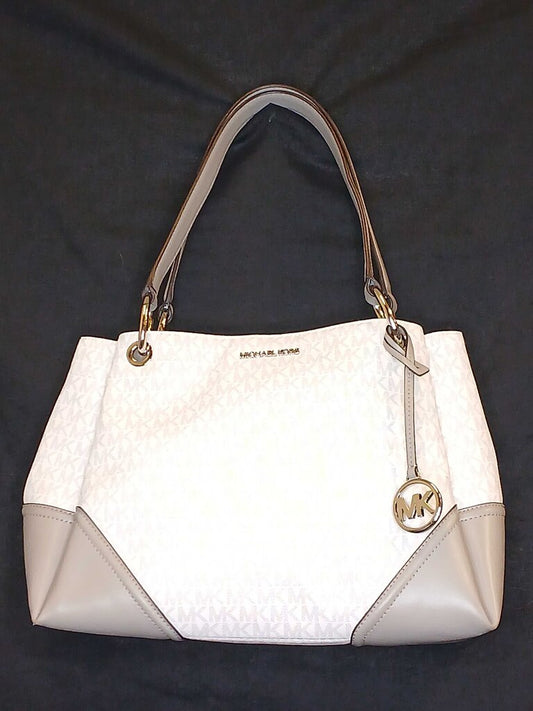 Michael Kors Nicole MK Logo Shoulder Bag