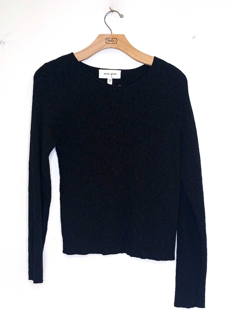 Dear John Ribbed Sweater
